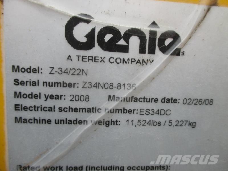 Genie Z 34/22 N Knikarmhoogwerkers