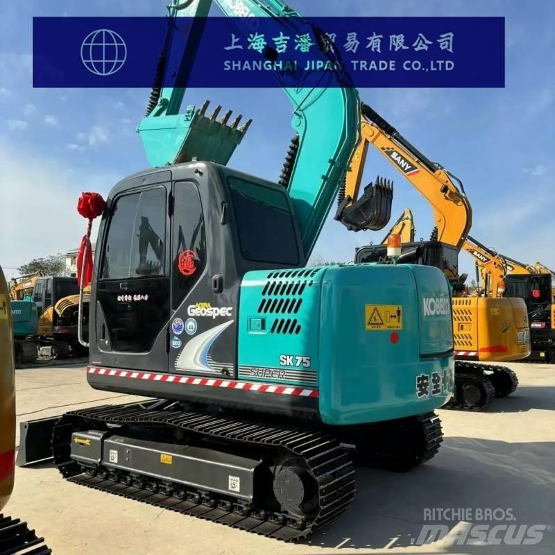 Kobelco SK 75 Midigraafmachines 7t - 12t