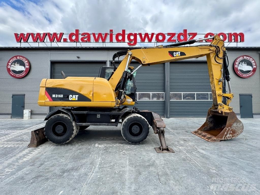 CAT M 316 D Wielgraafmachines