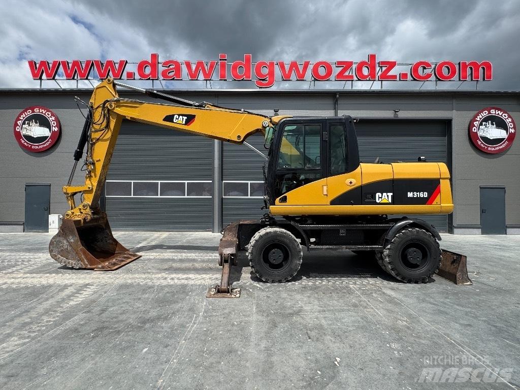 CAT M 316 D Wielgraafmachines