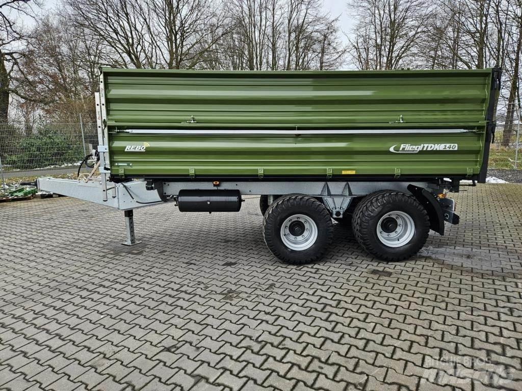Fliegl TDK 140 FOX Balenwagens