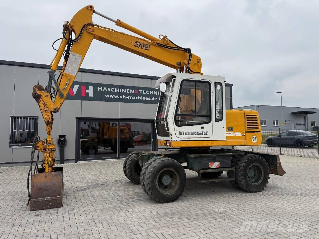 Liebherr A 312 Wielgraafmachines