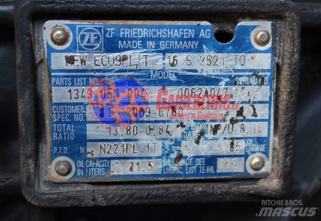 ZF 16S 2521 TO Versnellingsbakken