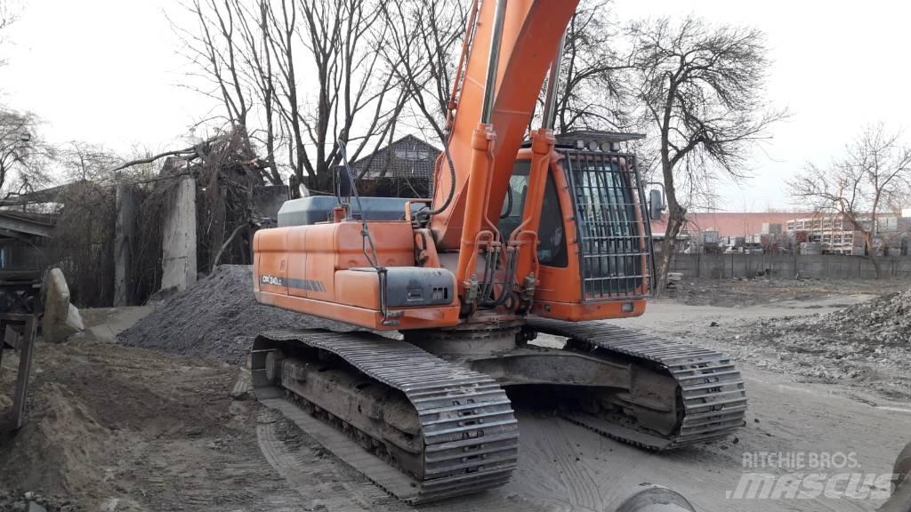 Doosan DX 340 LC Rupsgraafmachines