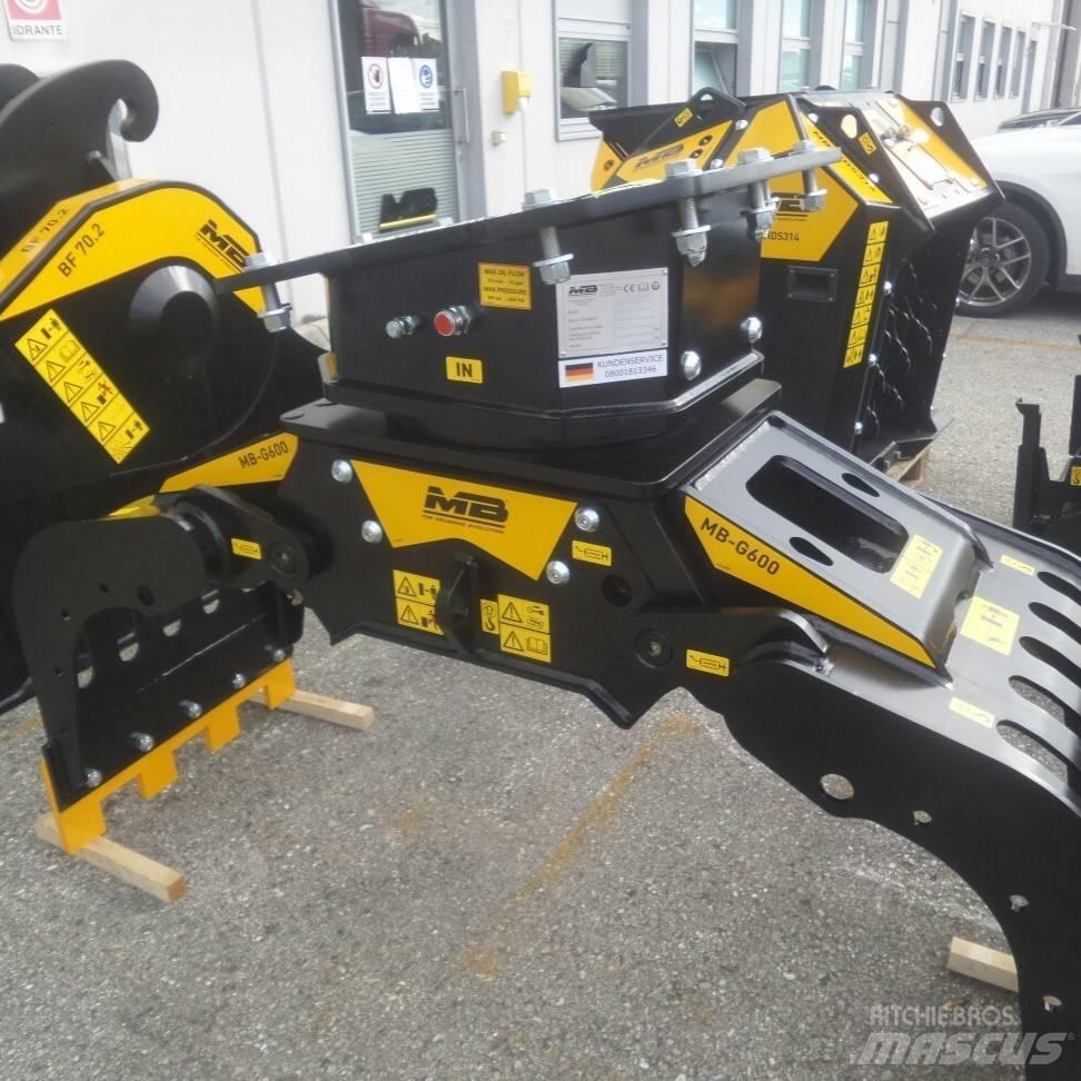 MB Crusher MB-G600 Grijpers