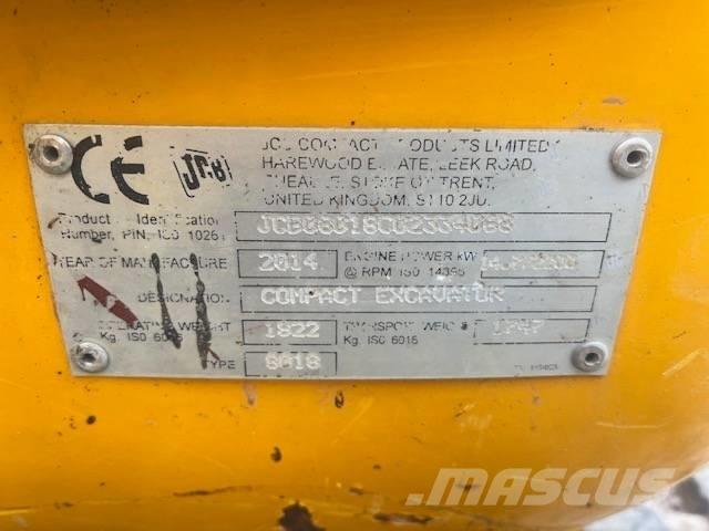 JCB 8018 CTS Minigraafmachines < 7t