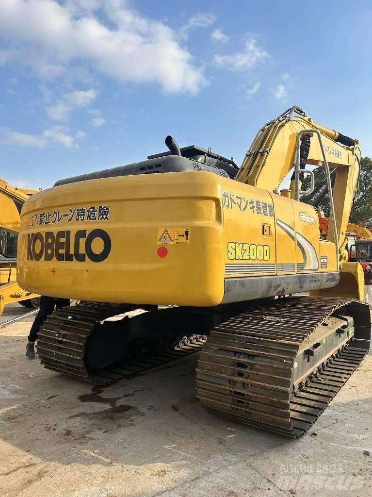 Kobelco SK 200 Rupsgraafmachines