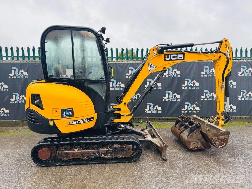 JCB 8026 CTS Minigraafmachines < 7t