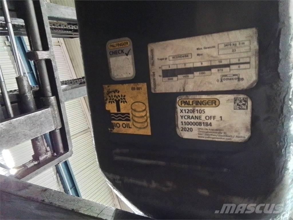 Palfinger X120f105 Uitrijwagenkranen