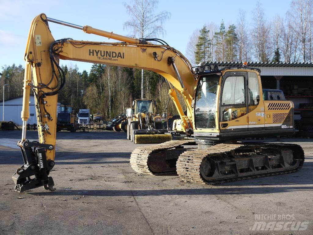 Hyundai R 180 LC-9A Rupsgraafmachines