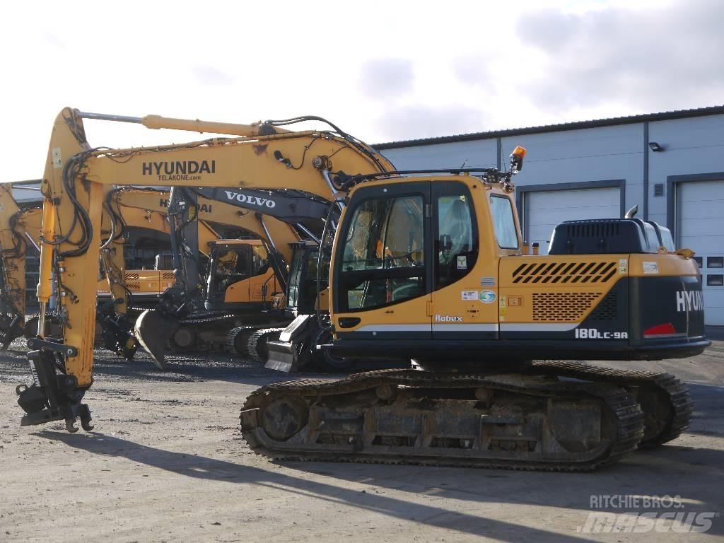Hyundai R 180 LC-9A Rupsgraafmachines