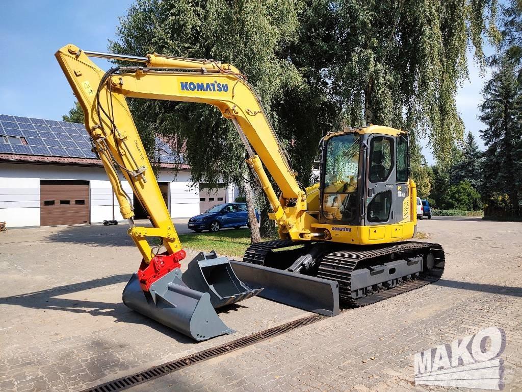 Komatsu PC 118 MR-8 Rupsgraafmachines