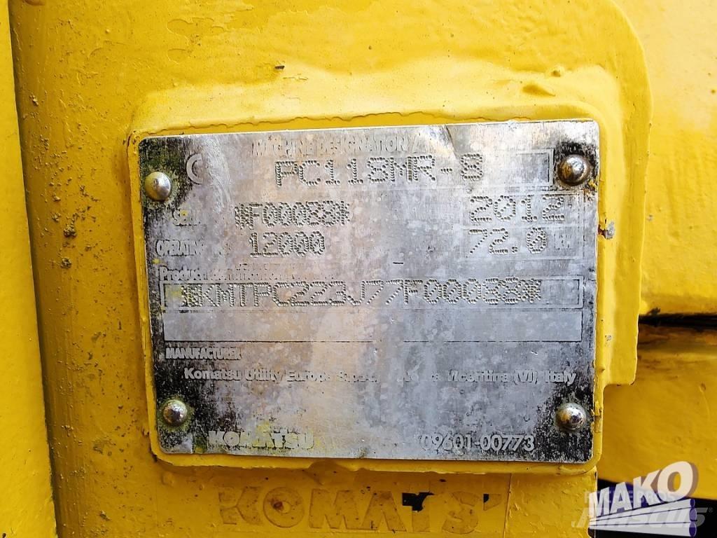Komatsu PC 118 MR-8 Rupsgraafmachines