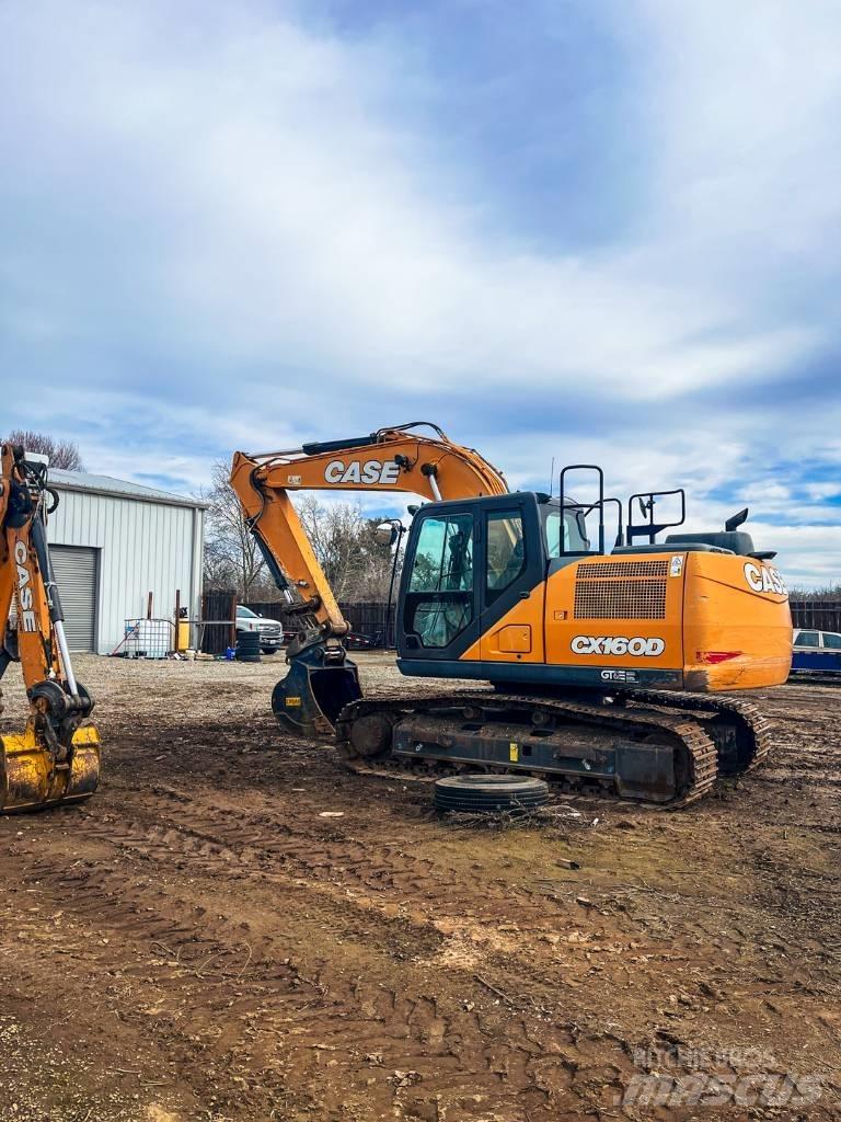 CASE CX 160 D Rupsgraafmachines