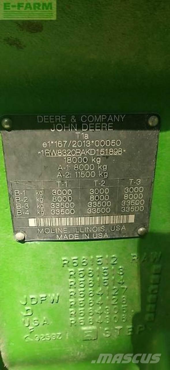 John Deere 8320r Tractoren
