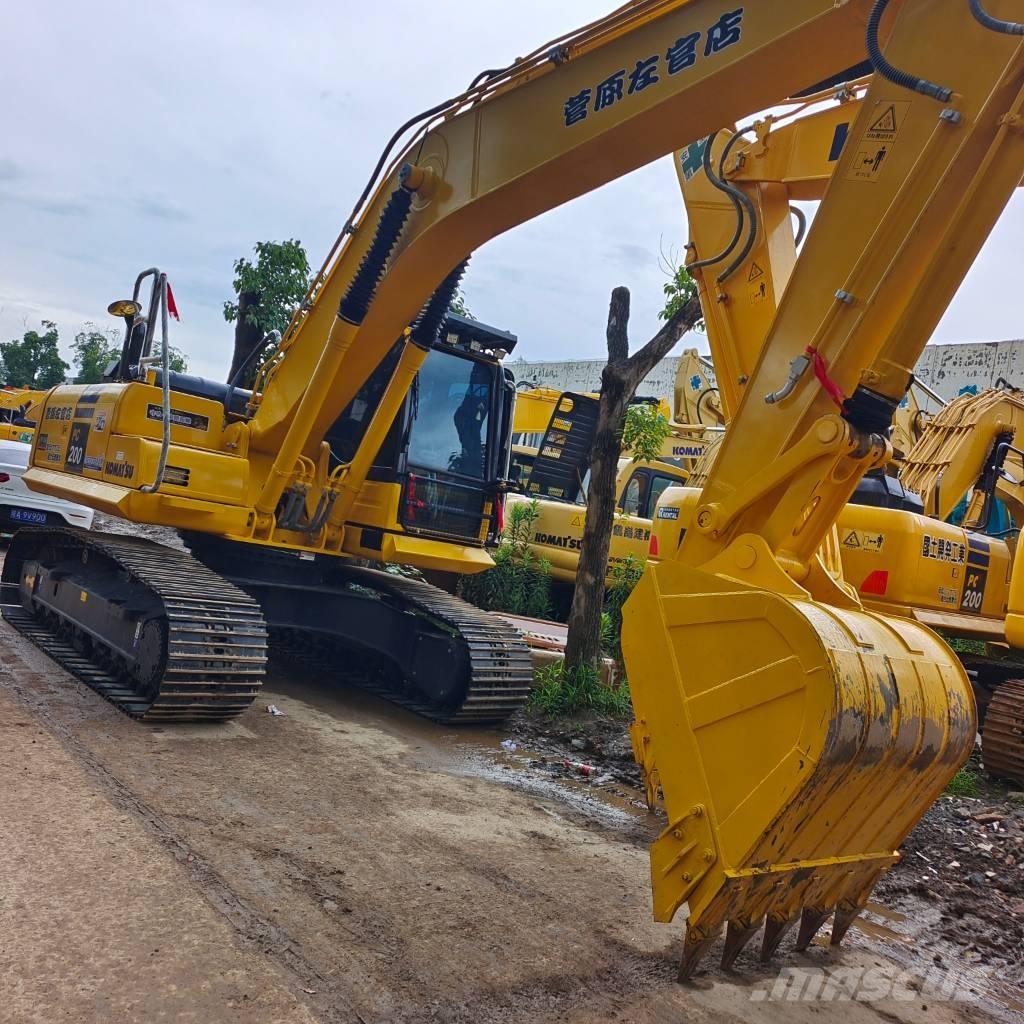 Komatsu PC200-8 Rupsgraafmachines