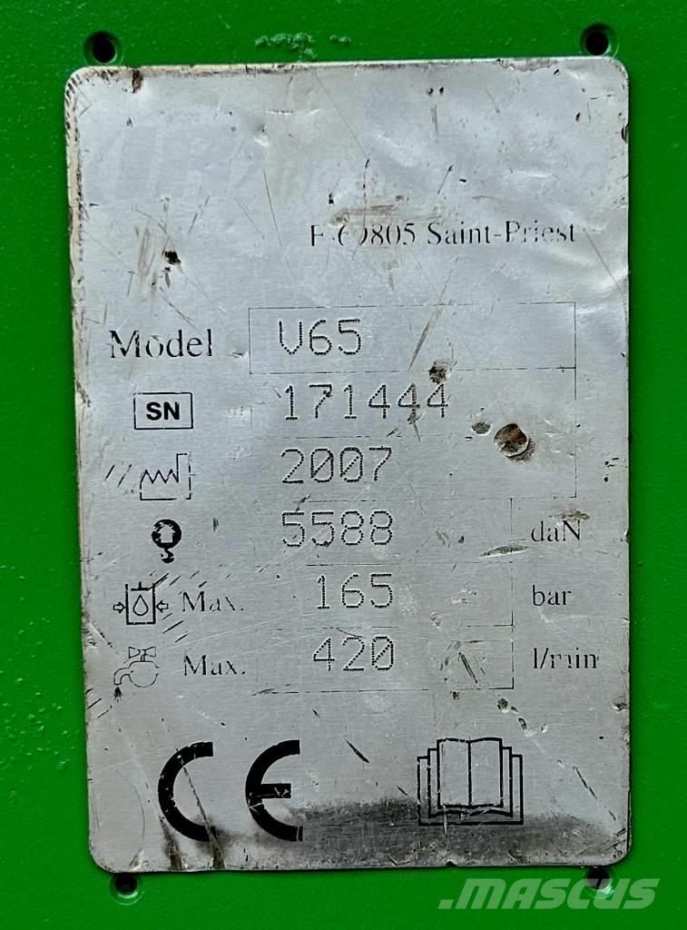Montabert V 65 Hamers en brekers
