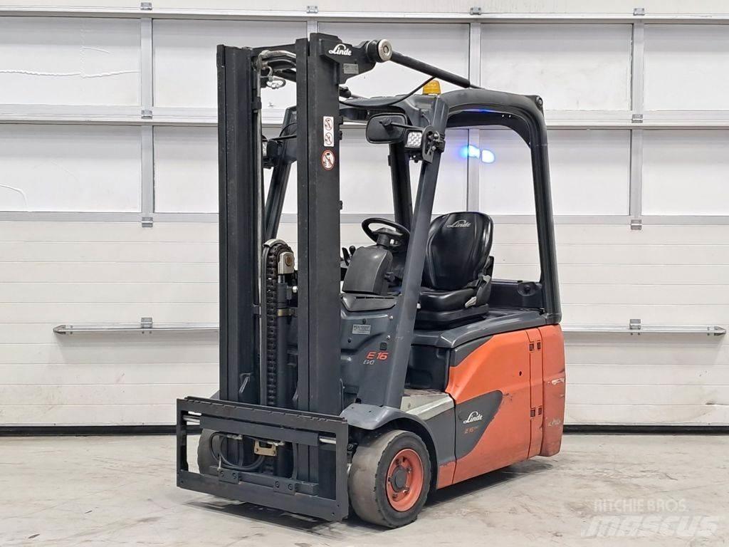Linde E16-02 Elektrische heftrucks