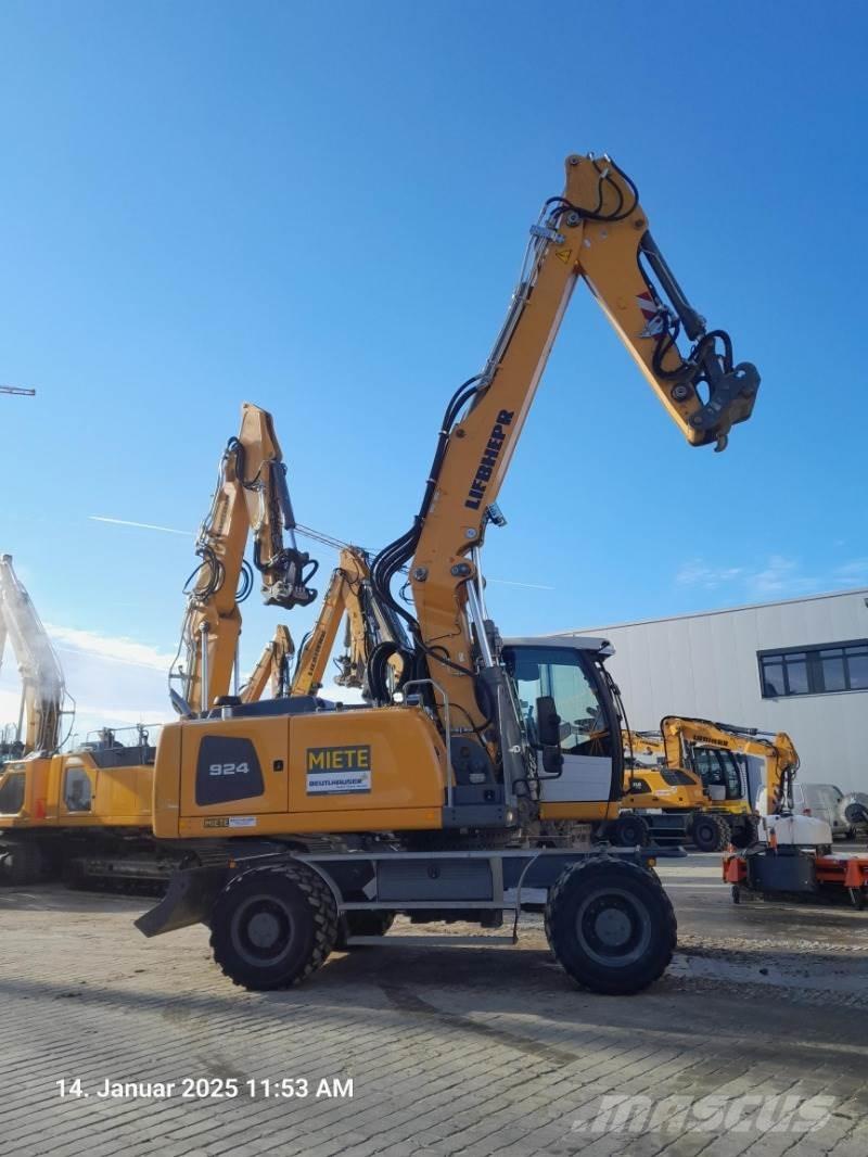 Liebherr A924 Wielgraafmachines