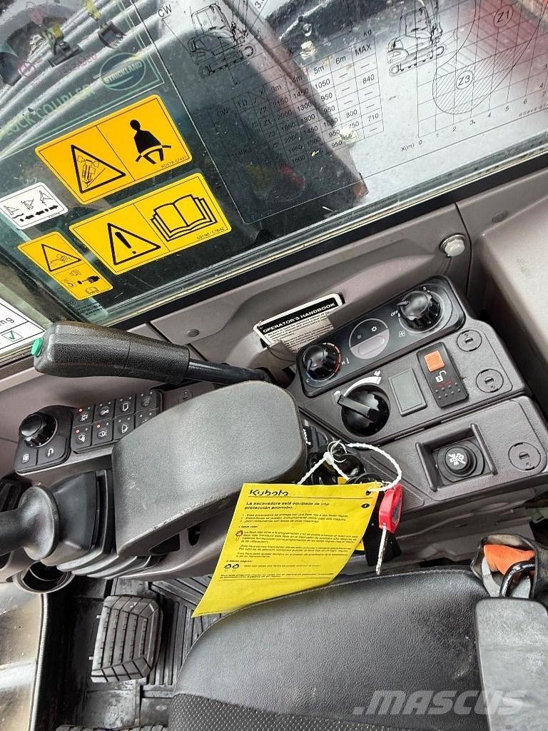 Kubota KX 085-5 Midigraafmachines 7t - 12t