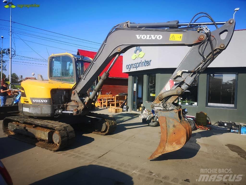 Volvo ECR 88 D Midigraafmachines 7t - 12t