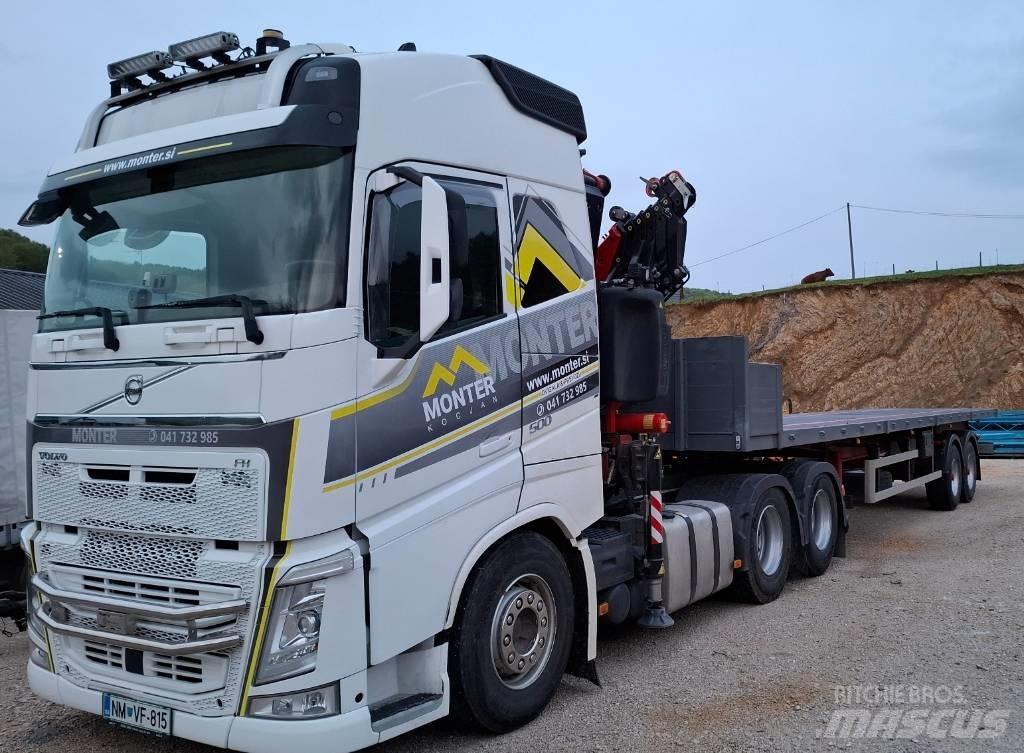 Volvo FH / 62 R6-48-F Ruw terrein kranen