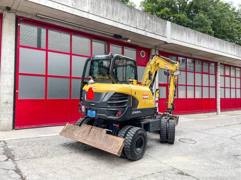 Doosan DX 57 W-5 Wielgraafmachines