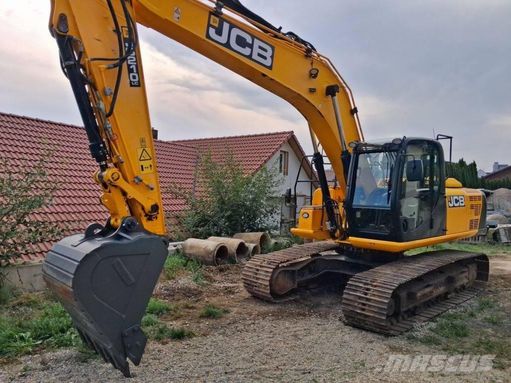 JCB JS210LC T4F Rupsgraafmachines