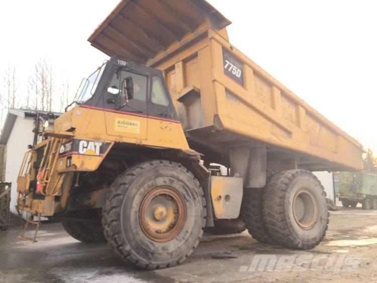 CAT 775 D Starre dumpers