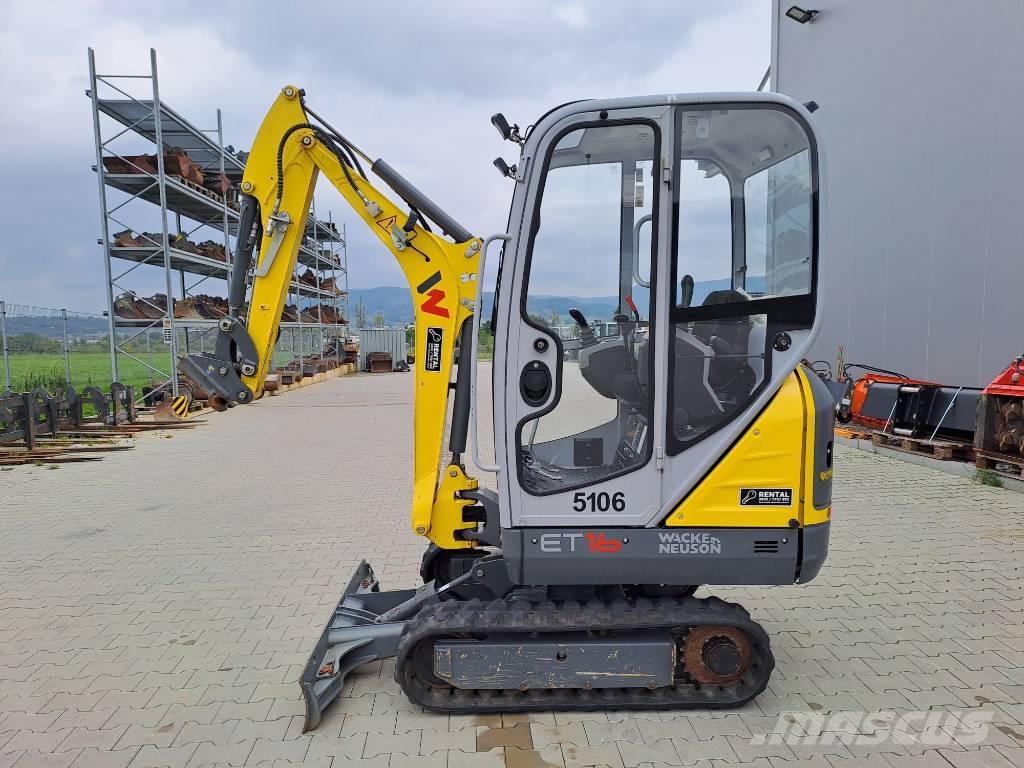 Wacker Neuson ET16 Rupsgraafmachines