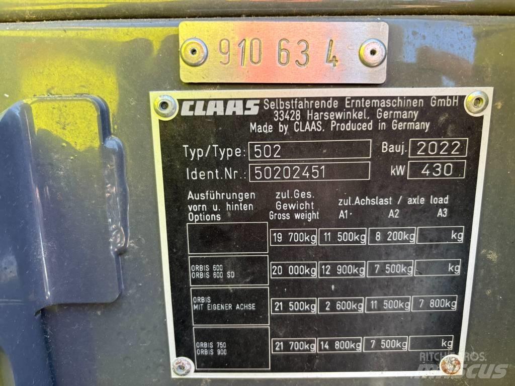 CLAAS Jaguar 950 4WD Zelfrijdende veldhakselaars