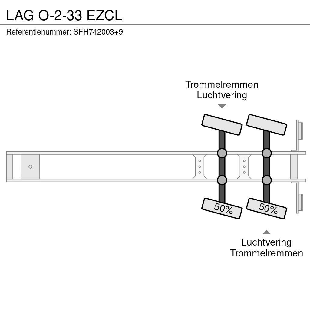 LAG O-2-33 EZCL Koel-vries opleggers
