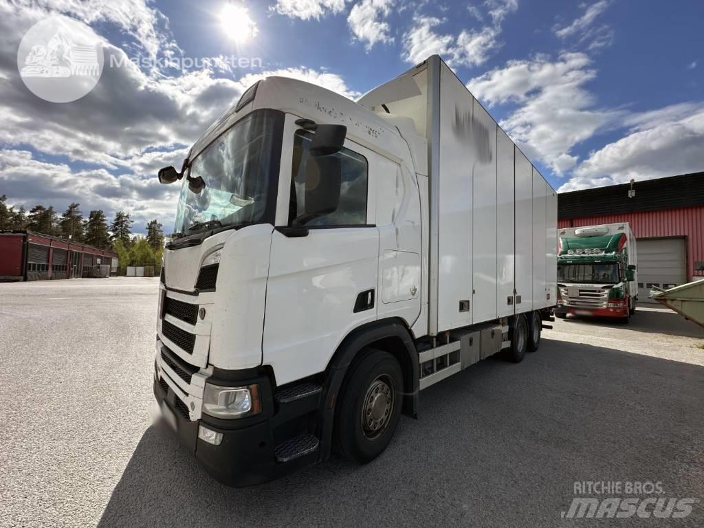 Scania R 520 Bakwagens met gesloten opbouw