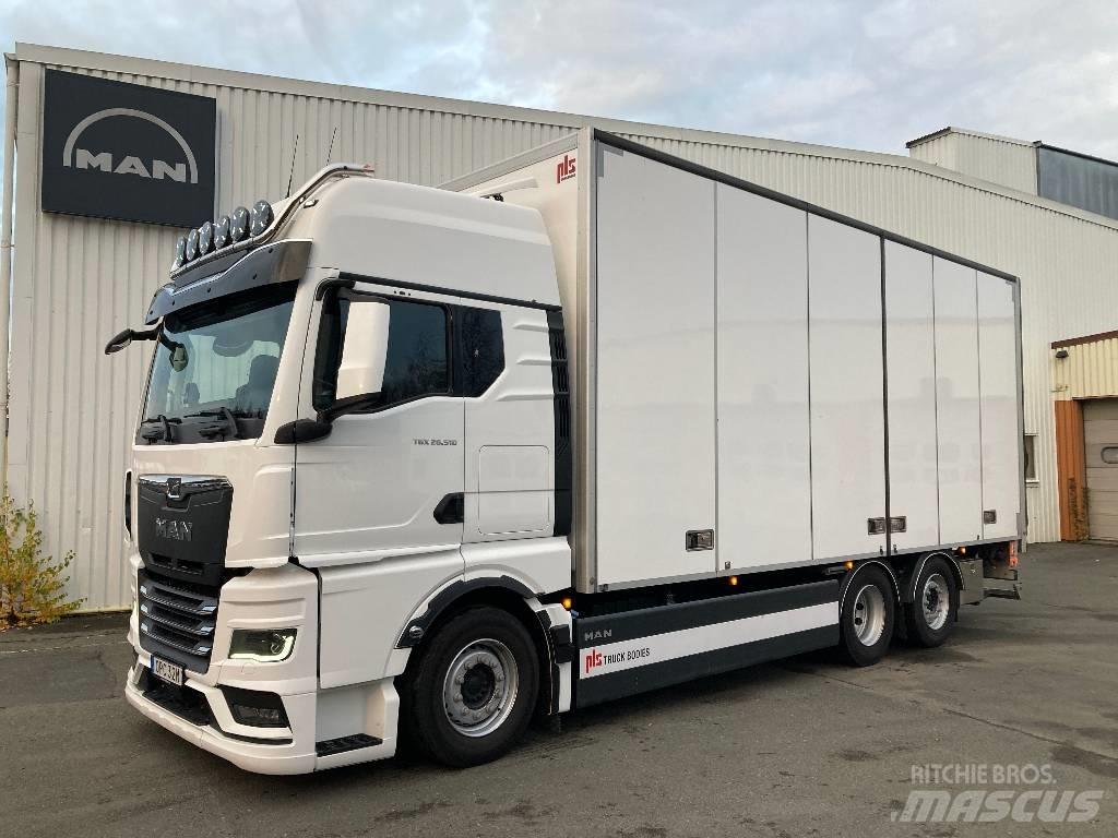 MAN TGX 26.510 Bakwagens met gesloten opbouw