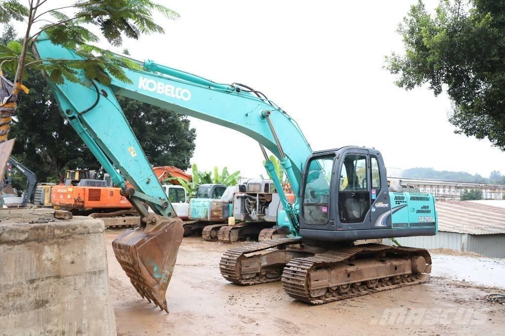 Kobelco SK 200-8 Rupsgraafmachines