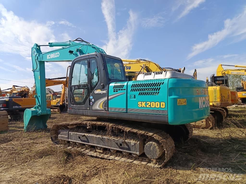 Kobelco SK200D Rupsgraafmachines