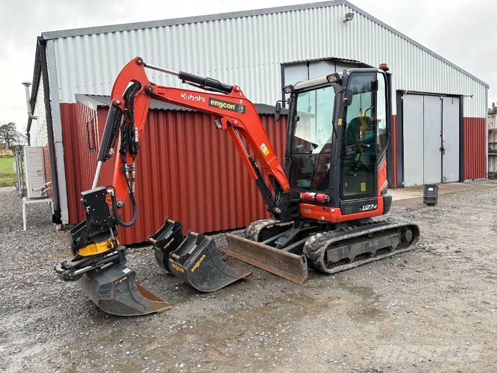 Kubota U27-4 Minigraafmachines < 7t