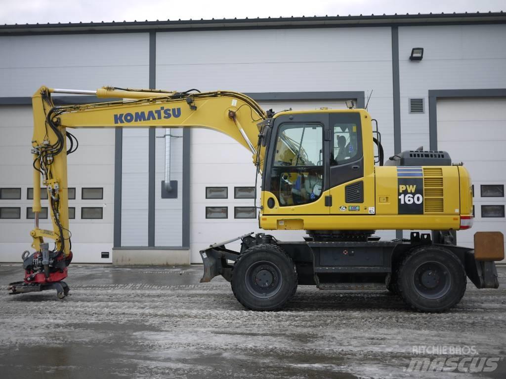 Komatsu PW 160-8 Wielgraafmachines