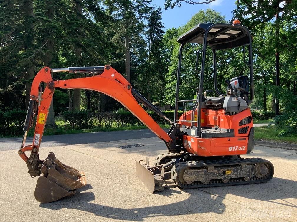 Kubota U 17-3 Minigraafmachines < 7t