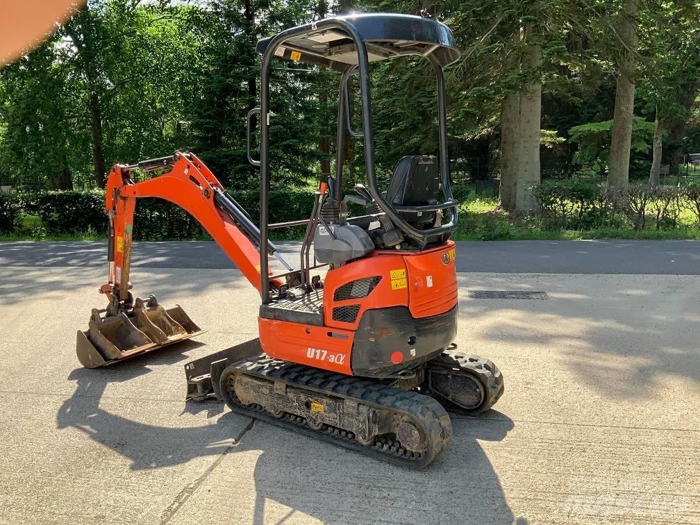 Kubota U 17-3 Minigraafmachines < 7t