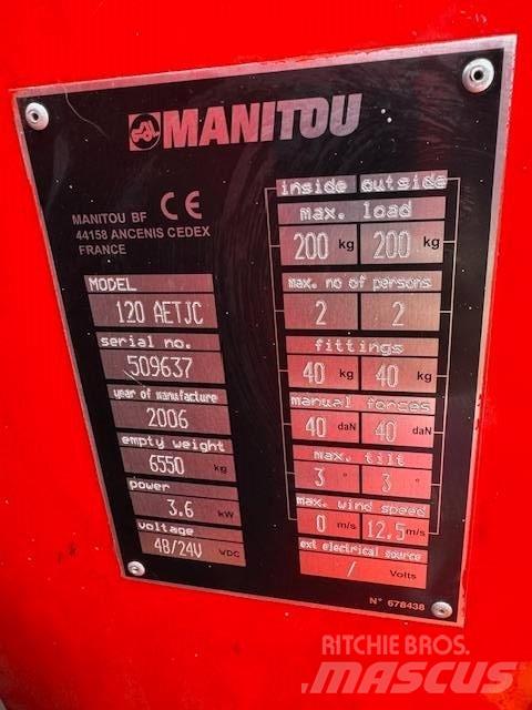 Manitou 120 AET JC Knikarmhoogwerkers