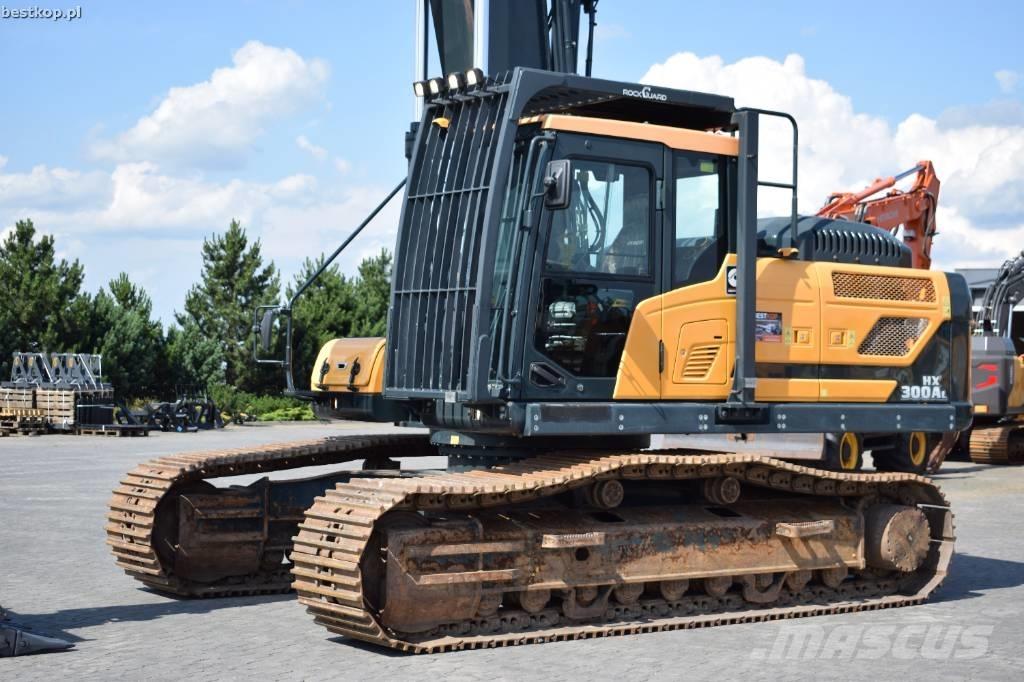 Hyundai HX 300 AL Rupsgraafmachines