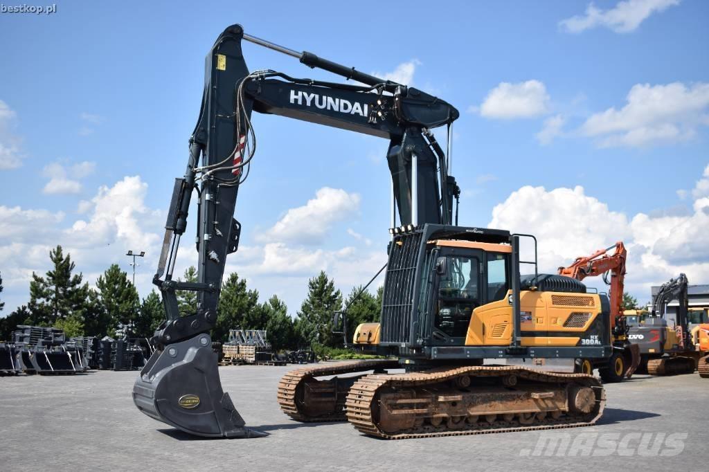 Hyundai HX 300 AL Rupsgraafmachines
