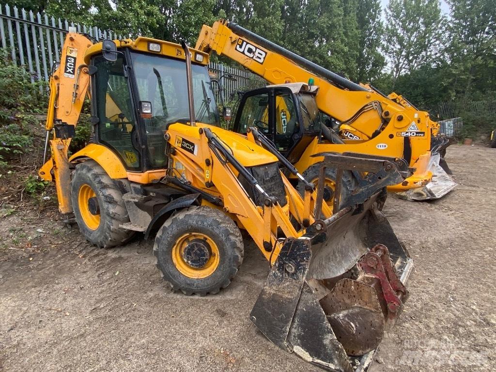 JCB 3 CX Graaf-laadcombinaties