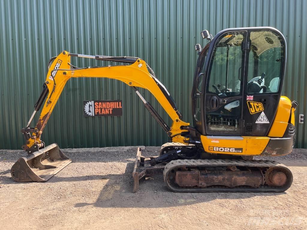 JCB 8026 CTS Minigraafmachines < 7t