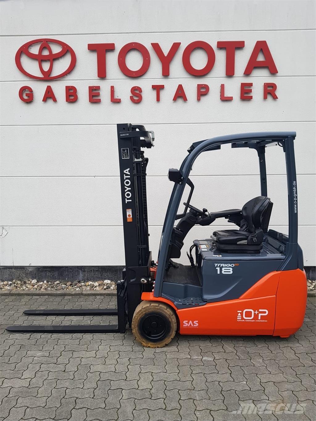 Toyota 8FBEKT18 Elektrische heftrucks