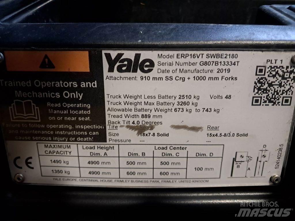 Yale ERP16VT Elektrische heftrucks