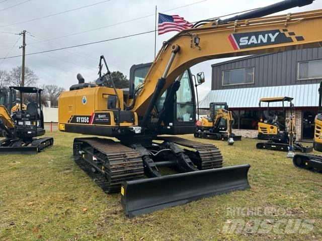 Sany SY 135 C Rupsgraafmachines