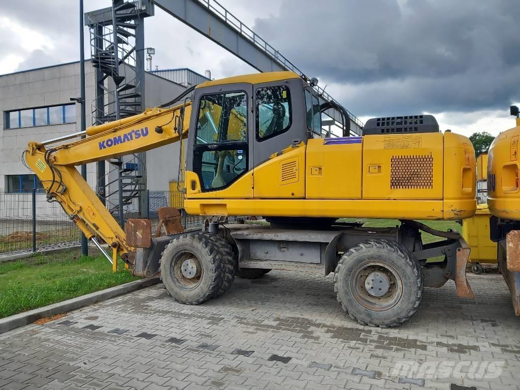 Komatsu PW 180-7EO Wielgraafmachines