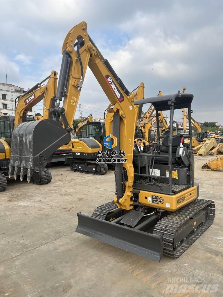 XCMG XE 26 U Minigraafmachines < 7t